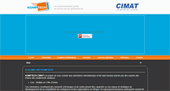 Desktop Screenshot of komptech-cimat.net